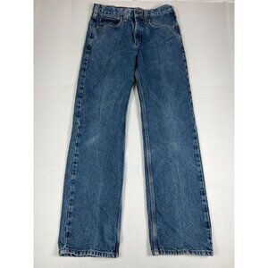 Carhartt B480-DVB Men’s 32 x 32 Straight Traditional Fit Denim Light Wash Jeans